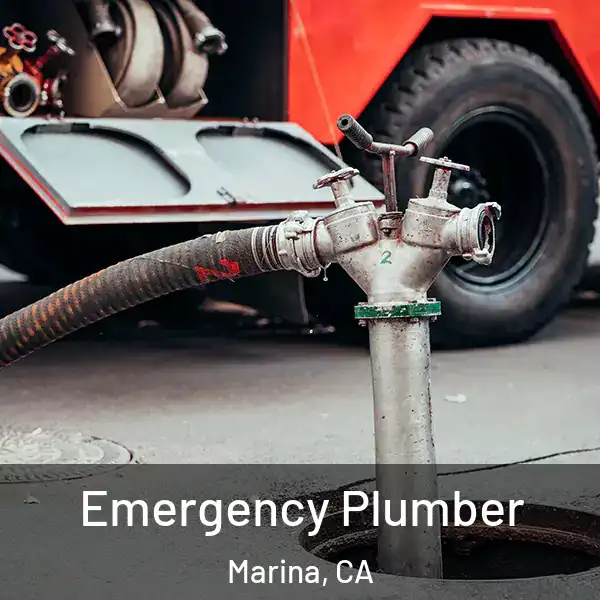  Emergency Plumber Marina, CA