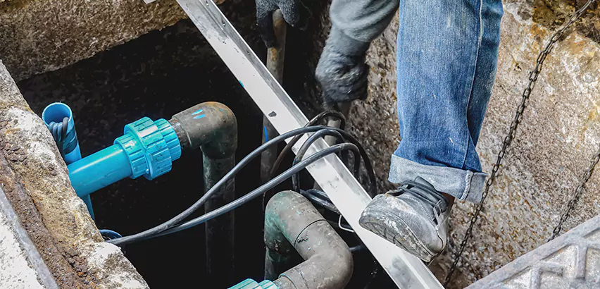 Zoeller Sewage Ejector Pump System in Marina