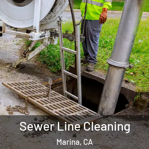  Sewer Line Cleaning Marina, CA