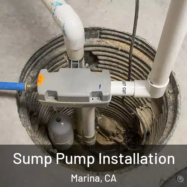  Sump Pump Installation Marina, CA