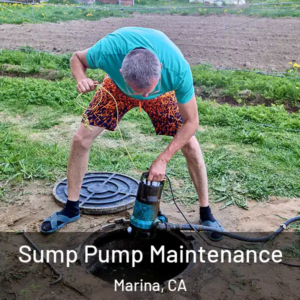 Sump Pump Maintenance Marina, CA