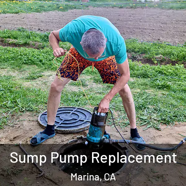  Sump Pump Replacement Marina, CA